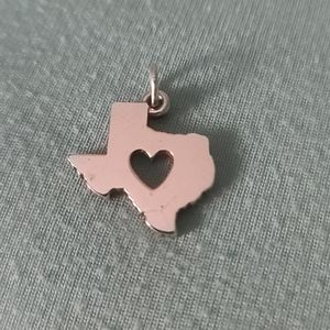 James Avery Heart ❤  Texas Charm